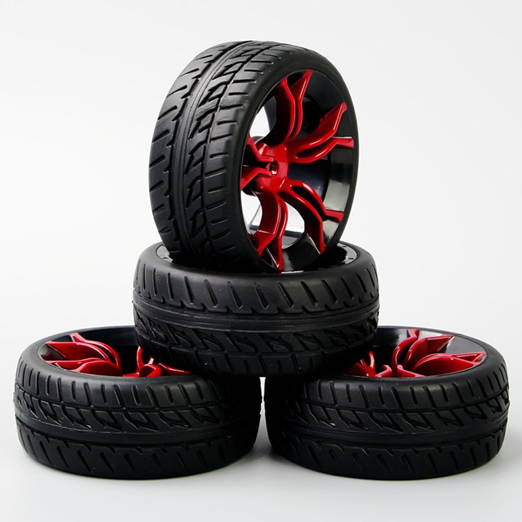 Bộ 4 Bánh Xe Đồ Chơi Hsp Hpi Rc 1 : 10