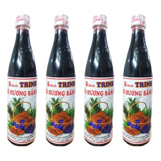 Siro Trinh Sâm Dứa Hoa Đậu Biếc 600ml