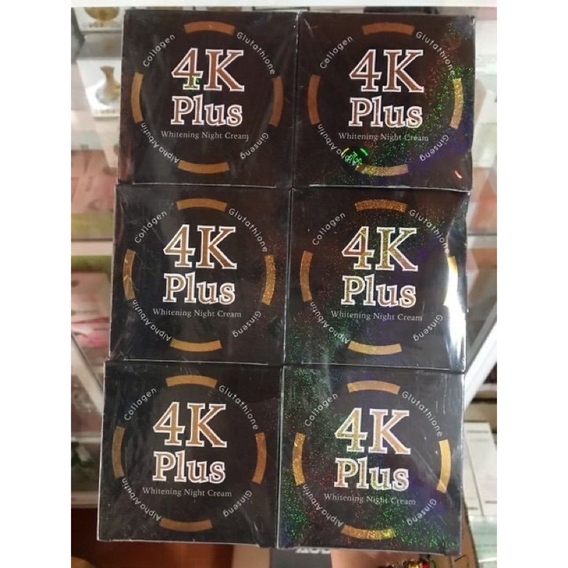Kem Dưỡng 4K Plus Thái Lan Whitening Night Cream