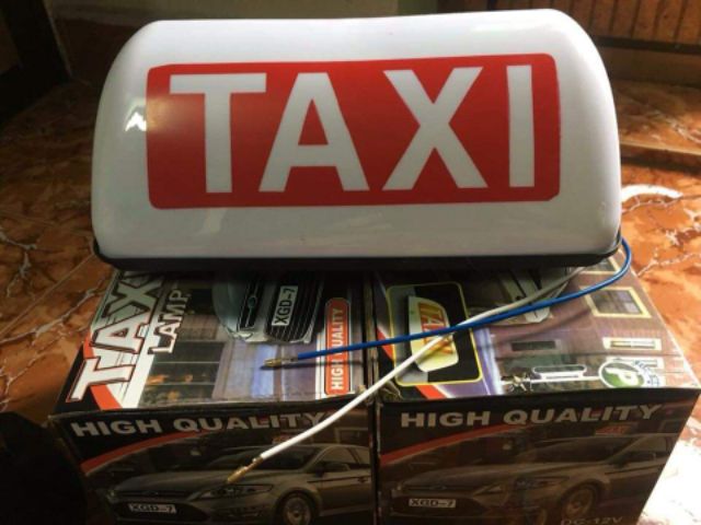 Mào taxi có đèn có đế nam châm (loại to 30cm) | BigBuy360 - bigbuy360.vn