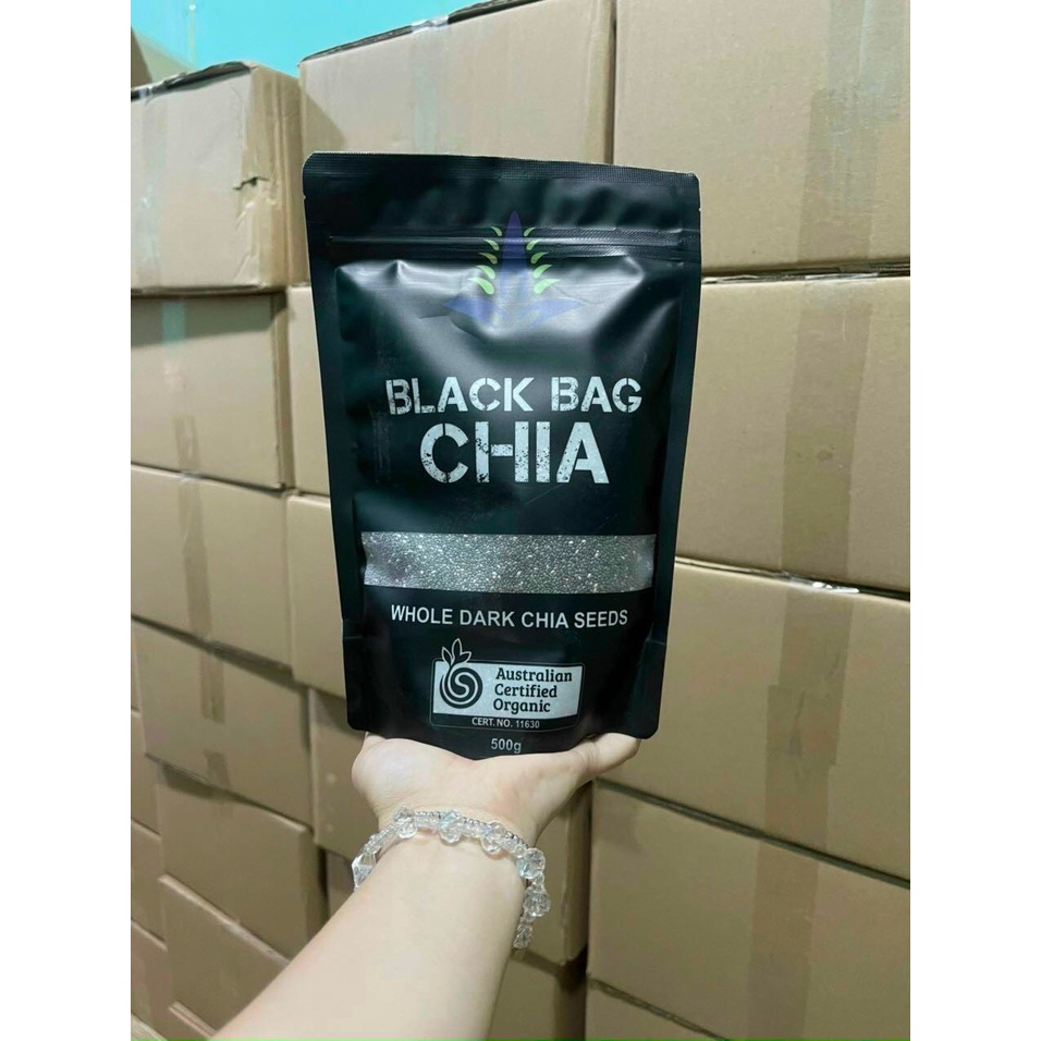 Hạt chia đen túi 500g