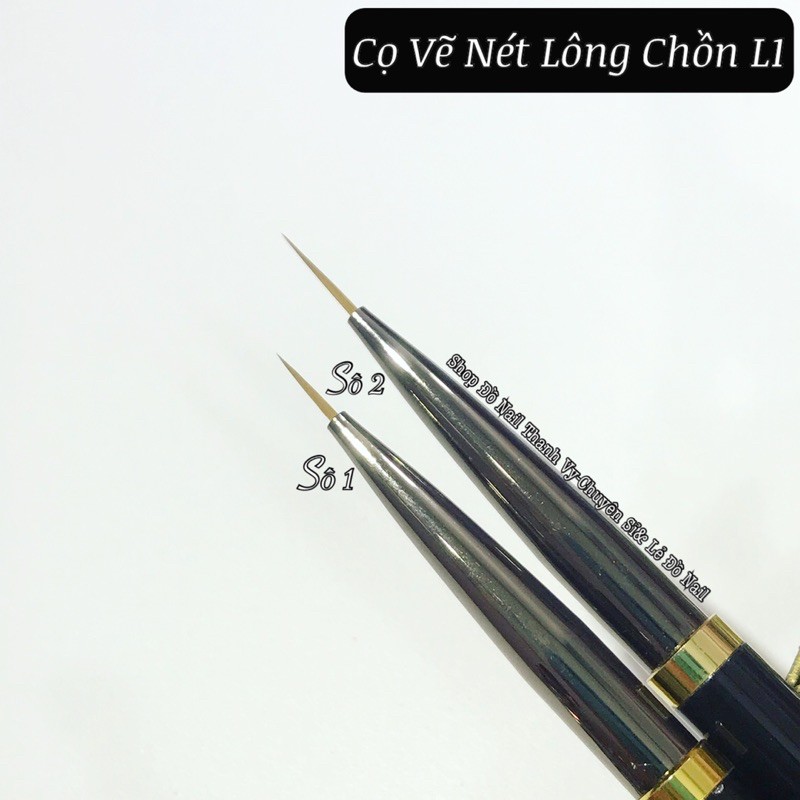 Cọ Vẽ Nét, Cọ Vẽ Gel Lông Chồn [Thanh Vy Nail]