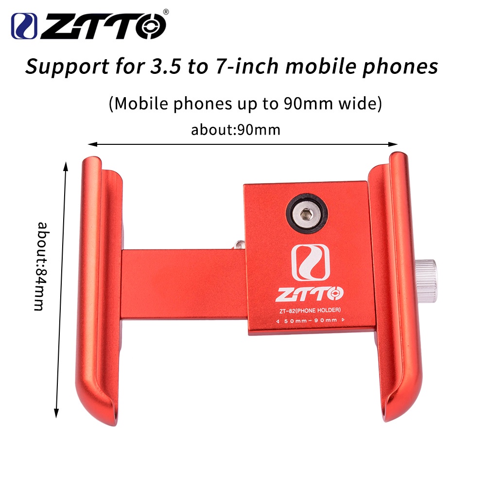 Giá đỡ điện thoại ZTTO Z82 Z83 22.2 31.8 25.4 M365 thông dụng gắn tay lái xe đạp MTB chuyên dụng