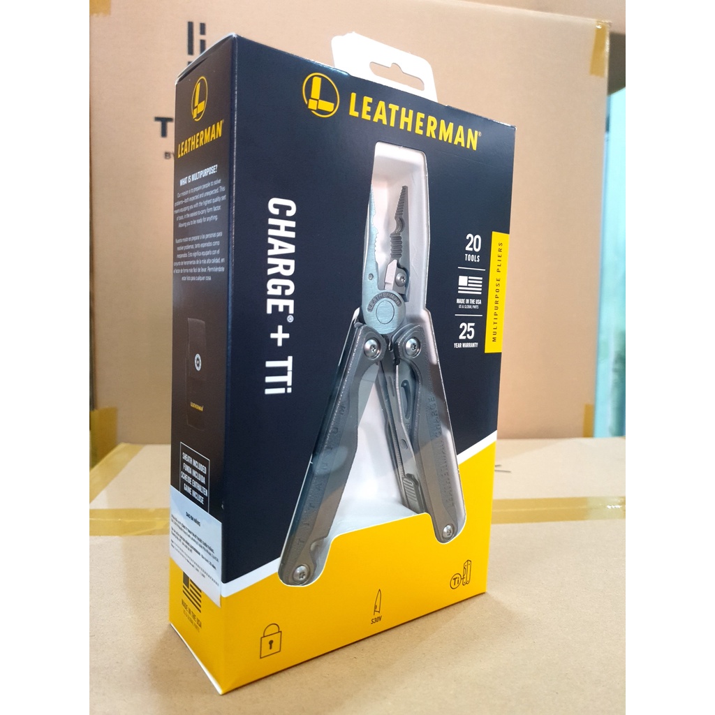 Dụng Cụ Đa Năng LEATHERMAN Charge Plus TTi Cao Cấp - 19 chức năng