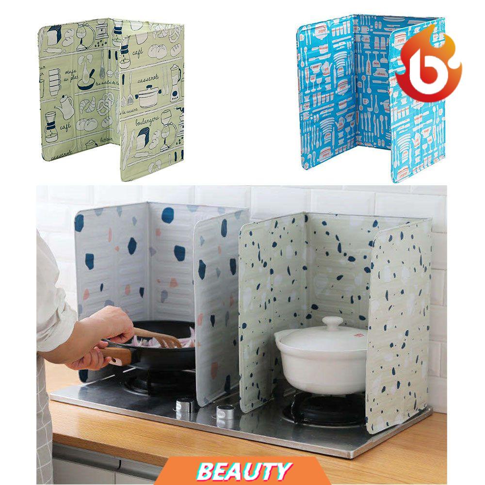 Tấm Chắn Bắn Dầu Cách Nhiệt Chống Bắn Dầu Thiết Kế Gấp Gọn Tiện Dụng Cho Nhà Bếp