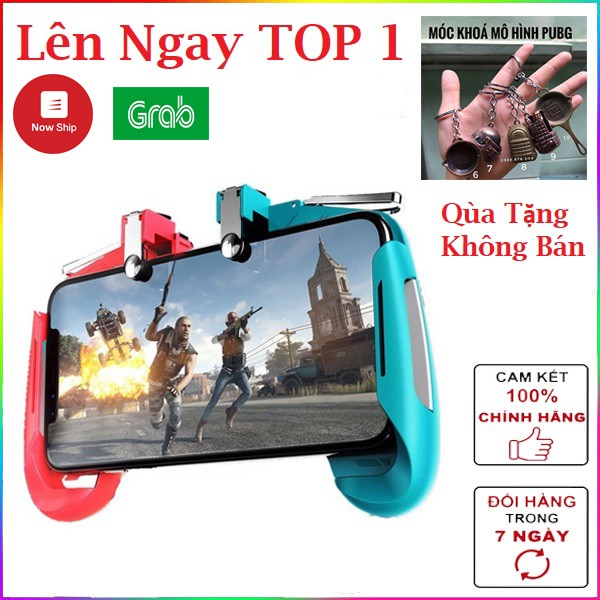 Giao Hàng Hỏa Tốc 1HTay Cầm Chơi Game AK16- Nút Bấm Game Hỗ Trợ Chơi Game PUBG, ROS, Free Fire , Fifa Trên Điện Thoại