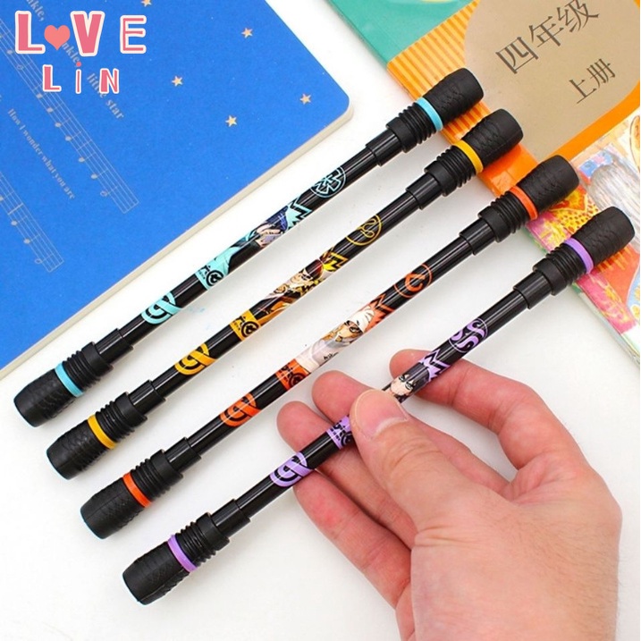 【Lovelin】Bút Xoay Viết Mực Nén Dành Cho Học Sinh Mới Bắt Đầu