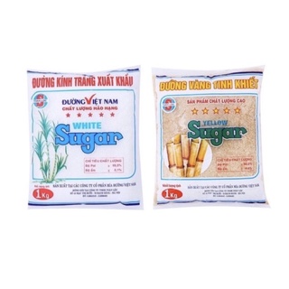 Đường Xuất Khẩu 1Kg Trắng/Vàng  taphoatoanngocc
