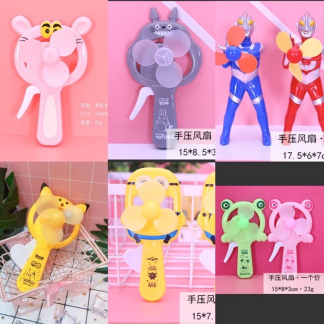 Quạt bóp tay các mẫu | BigBuy360 - bigbuy360.vn