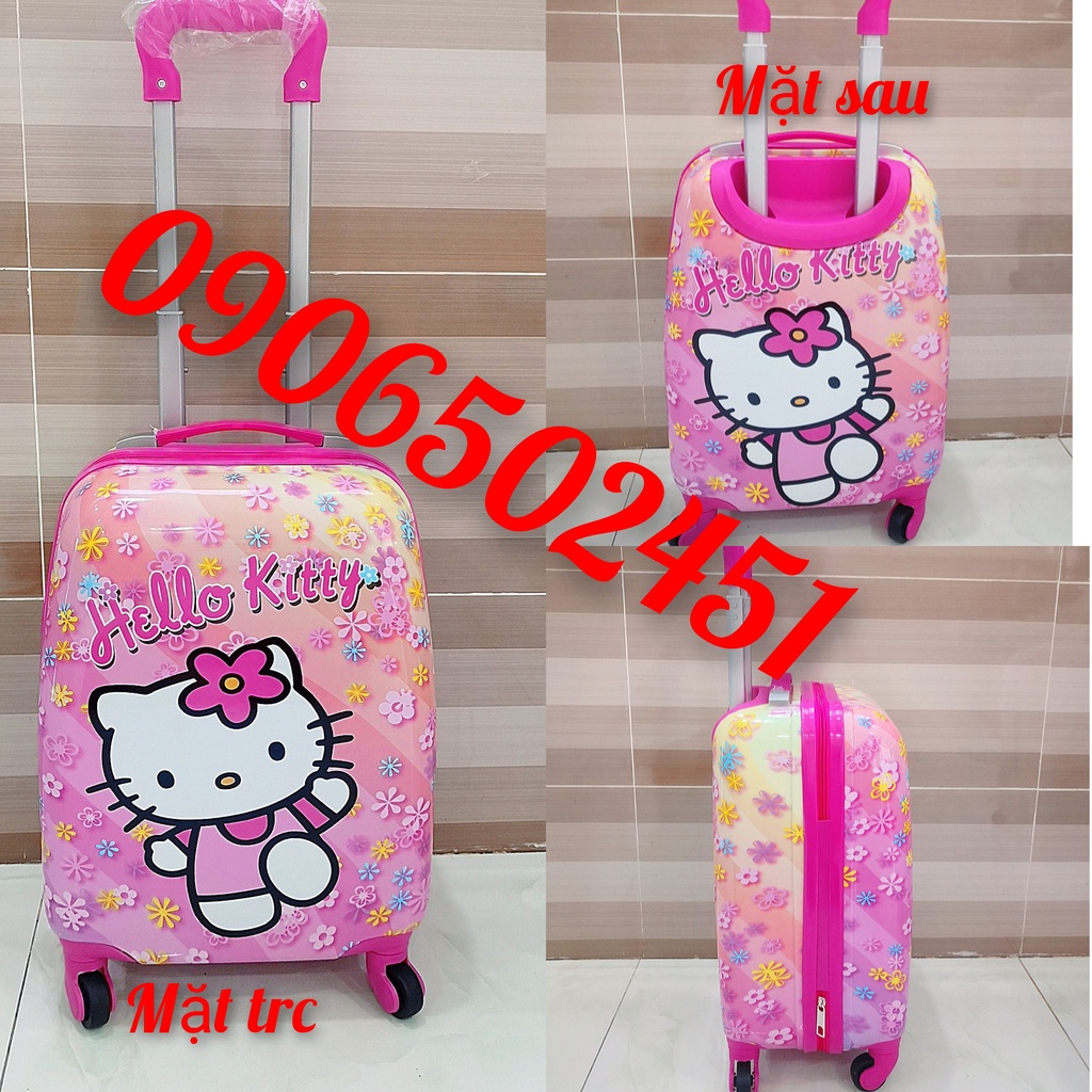 Balo, Vali kéo trẻ em nhiều hình ngộ nghĩnh vali3 d  và họa tiết hoạt hình cực đáng yêu cho bé trai và bé gái