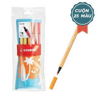 Bút Lông STABILO PN68 (Bộ 25 Cây)