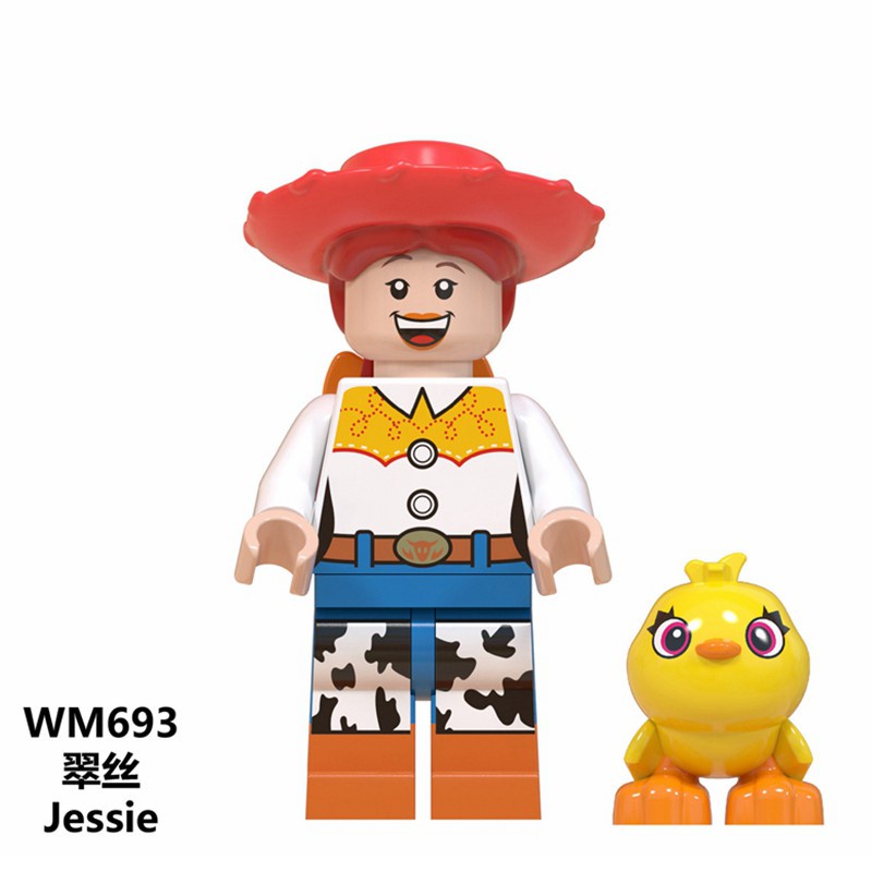 Mô Hình Nhân Vật Buzz Lightyear Woody Jessie Alien Trong Phim Toy Story 4