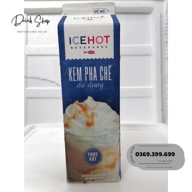 Kem Topping BASE Icehot 907gam