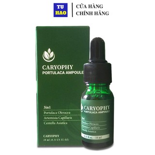 Serum Làm Dịu Da Giảm Mụn Mờ Thâm Caryophy Portulaca Ampoule 10ml - Từ Hảo