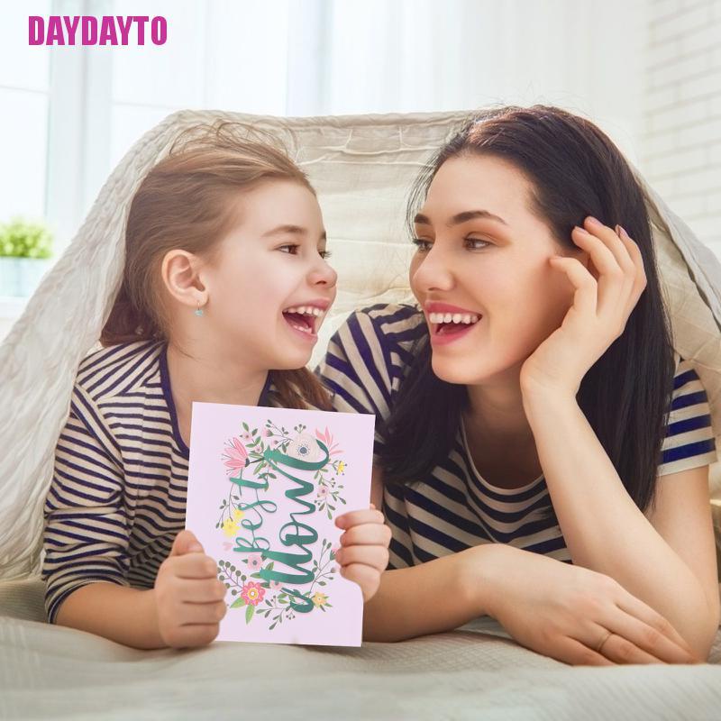 [DAYDAYTO] Mother's Day Pop up Card 3D Greeting Card Flower Card