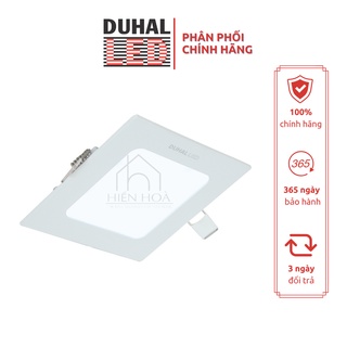 [CHÍNH HÃNG] ĐÈN LED PANEL VUÔNG VIỀN NHÔM DUHAL CHIPLED SAMSUNG  CAO CẤP 7W 9W 12W 15W