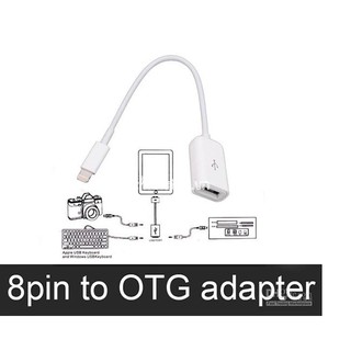 Cáp Lightning USB OTG Cho iPhone, iPad 4, iPad Mini, iPad Air