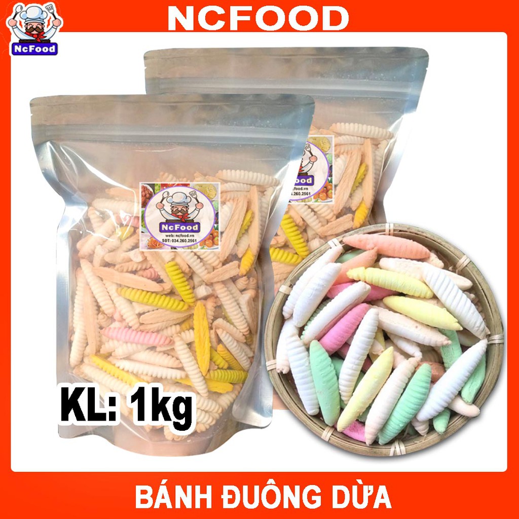 1kg Bánh Đuông Dừa/ Bánh Men Tuổi Thơ (NCFOOD)