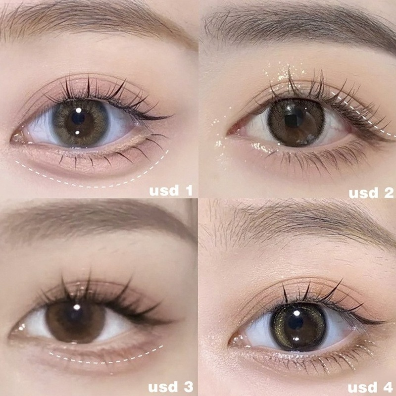 Bút Kẻ Mắt/Phấn Mắt Dạng Lỏng Siêu Mịn Không Nhòe Lâu Trôi Nhanh Khô Tinh Tế