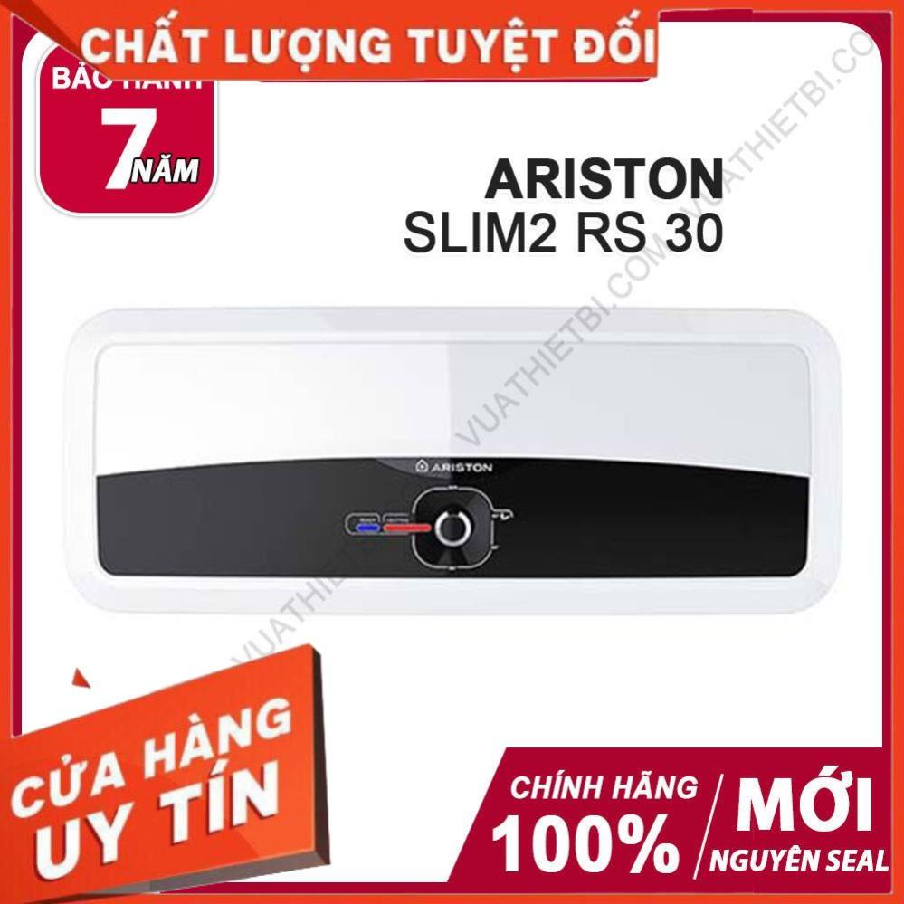 BÌNH NÓNG LẠNH GIÁN TIẾP ARISTON SLIM2 RS 30 LÍT - SL2 30RS CHÍNH HÃNG-MÁY NƯỚC NÓNG