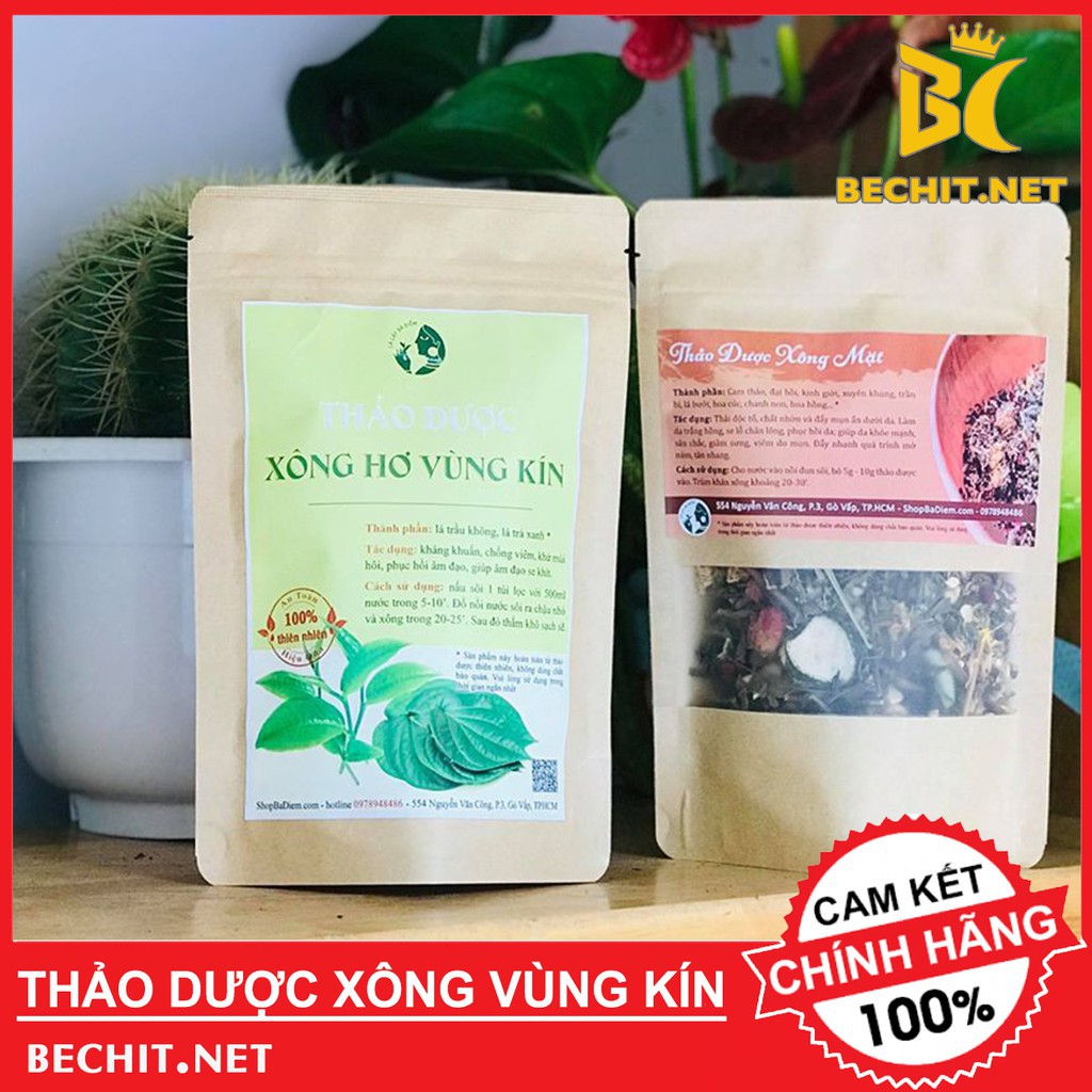 Combo 3 Gói Thảo Dược Xông Hơ Vùng Kín - Liệu Trình 3 Tháng Vệ Sinh Vùng Kín Sau Sinh