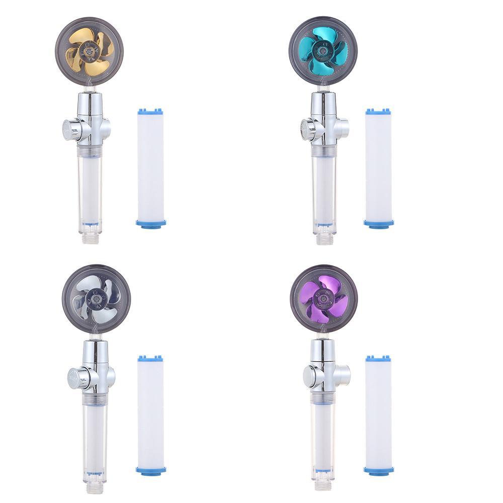PISTA Quạt Tăng Áp Cầm Tay Xoay 360 Độ Kèm Bộ Lọc Và Công Tắc