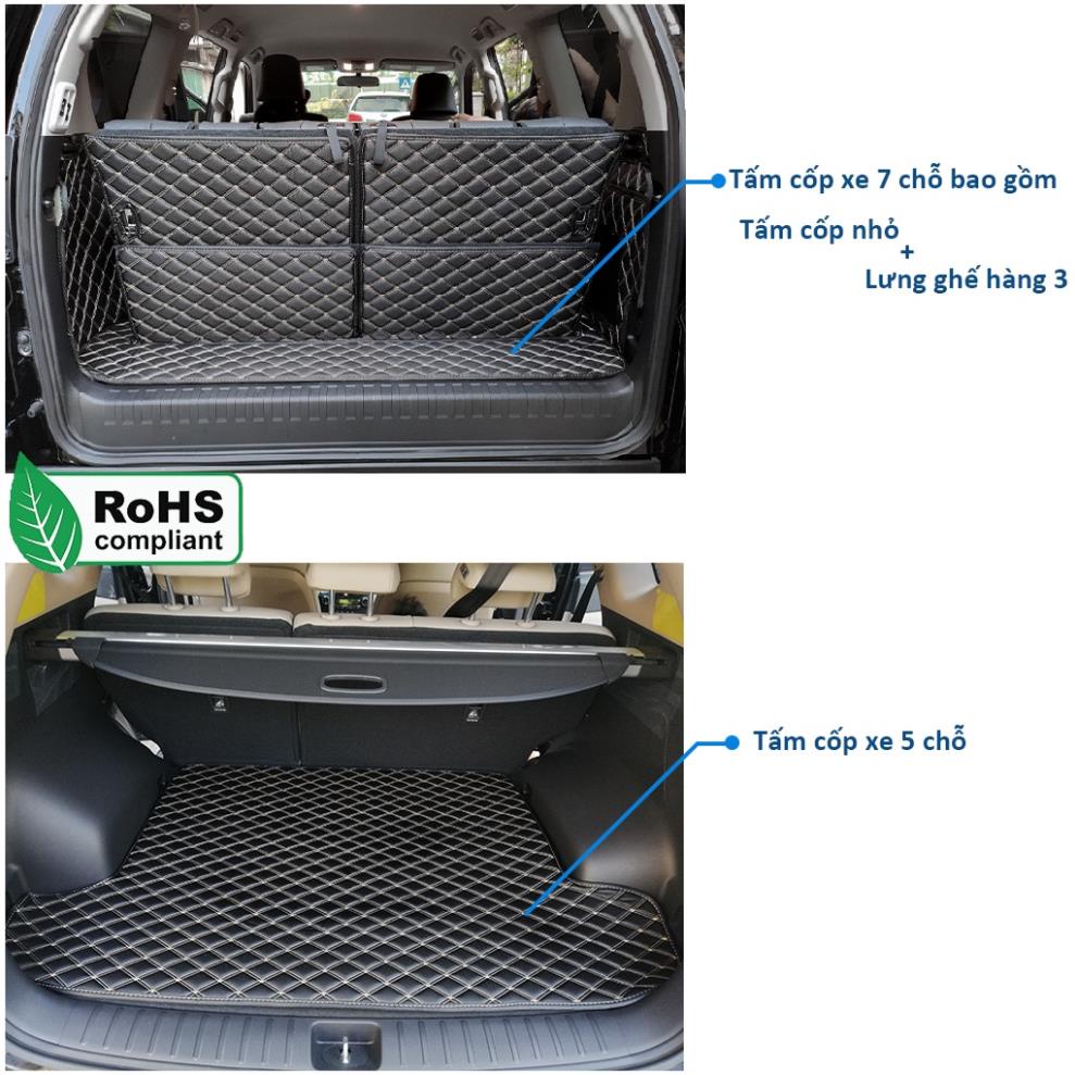 Thảm lót da kín cốp 5D 6D CHỐNG BỤI Hyundai Creta 2022 chuẩn Form, chống thấm nước