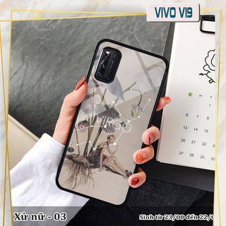 Ốp lưng kính 3D Vivo V19- cung hoàng đạo