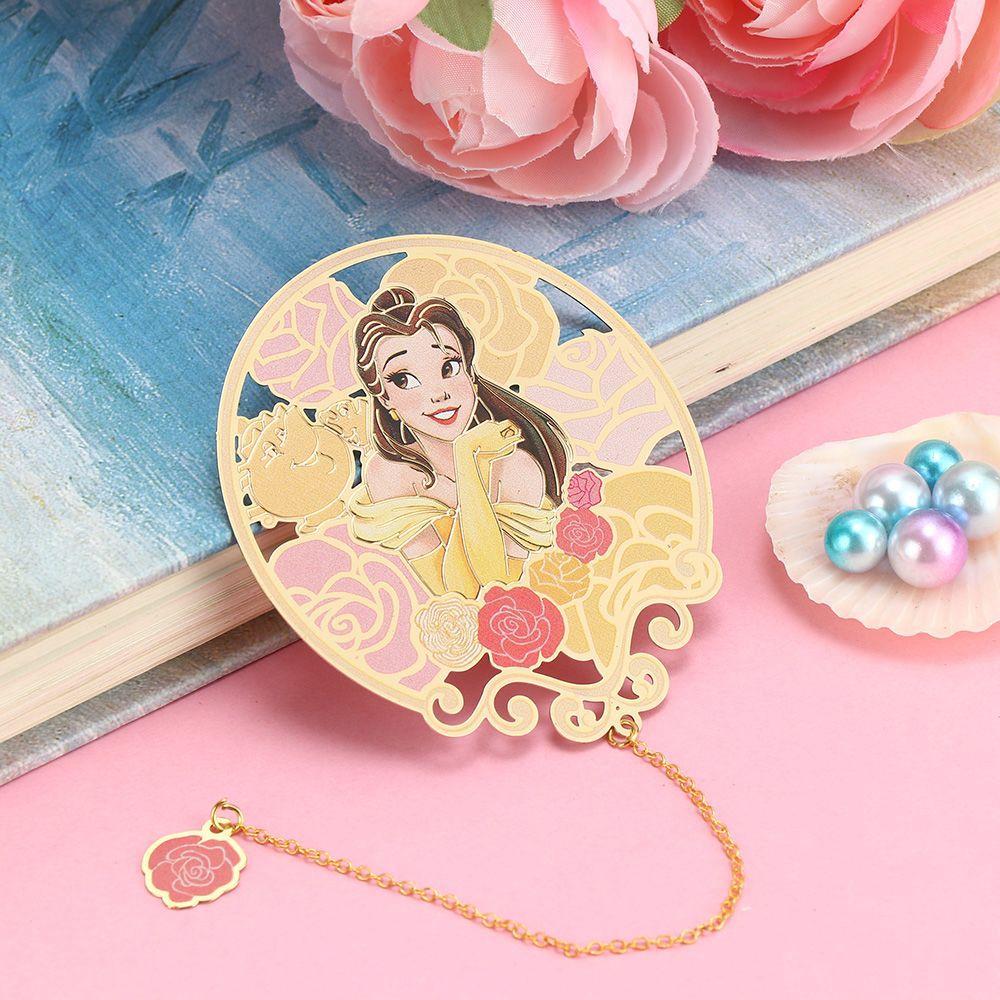 PISTA Thẻ Đánh Dấu Trang Sách Bằng Kim Loại Mặt Tua Rua Thần Tiên Dành Cho Trường Học