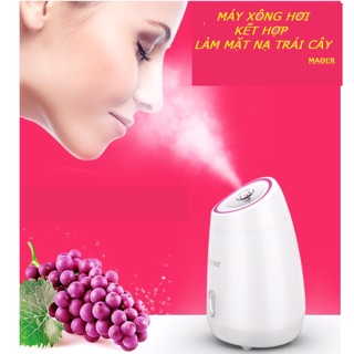 MÁY XÔNG HƠI DA MẶT HOA QUẢ TƯƠI TỰ ĐỘNG 2 IN 1 MAOER