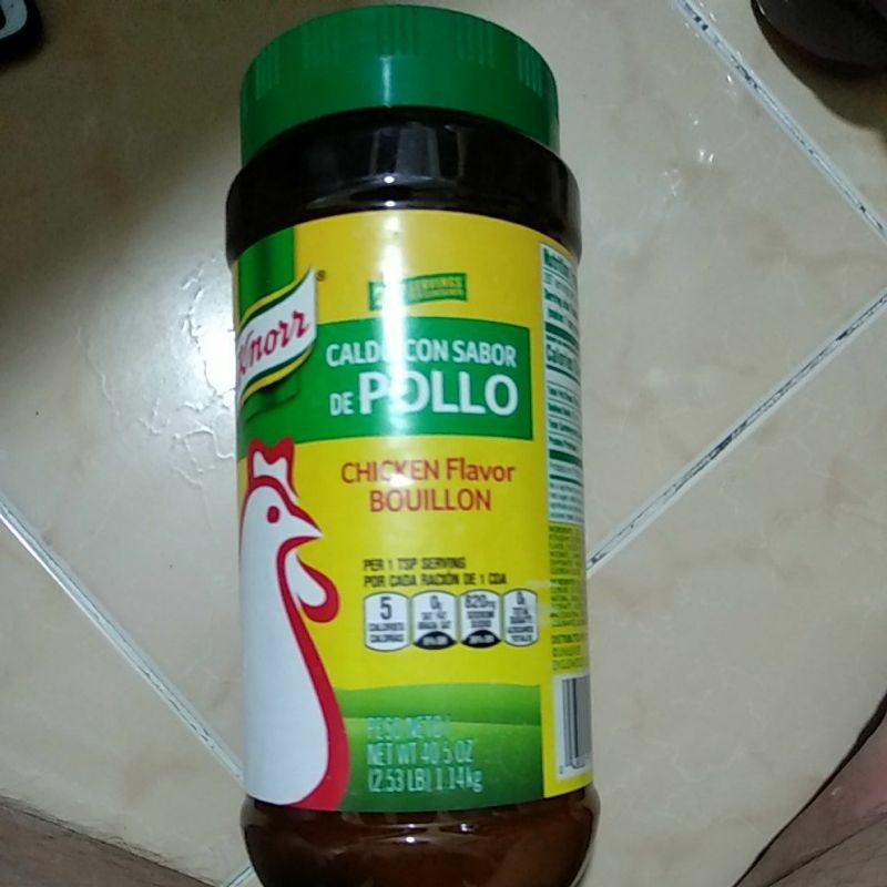 (Date 4/2024) Hạt nêm Knorr gà Chicken Flavor Bouillon 1.14kg