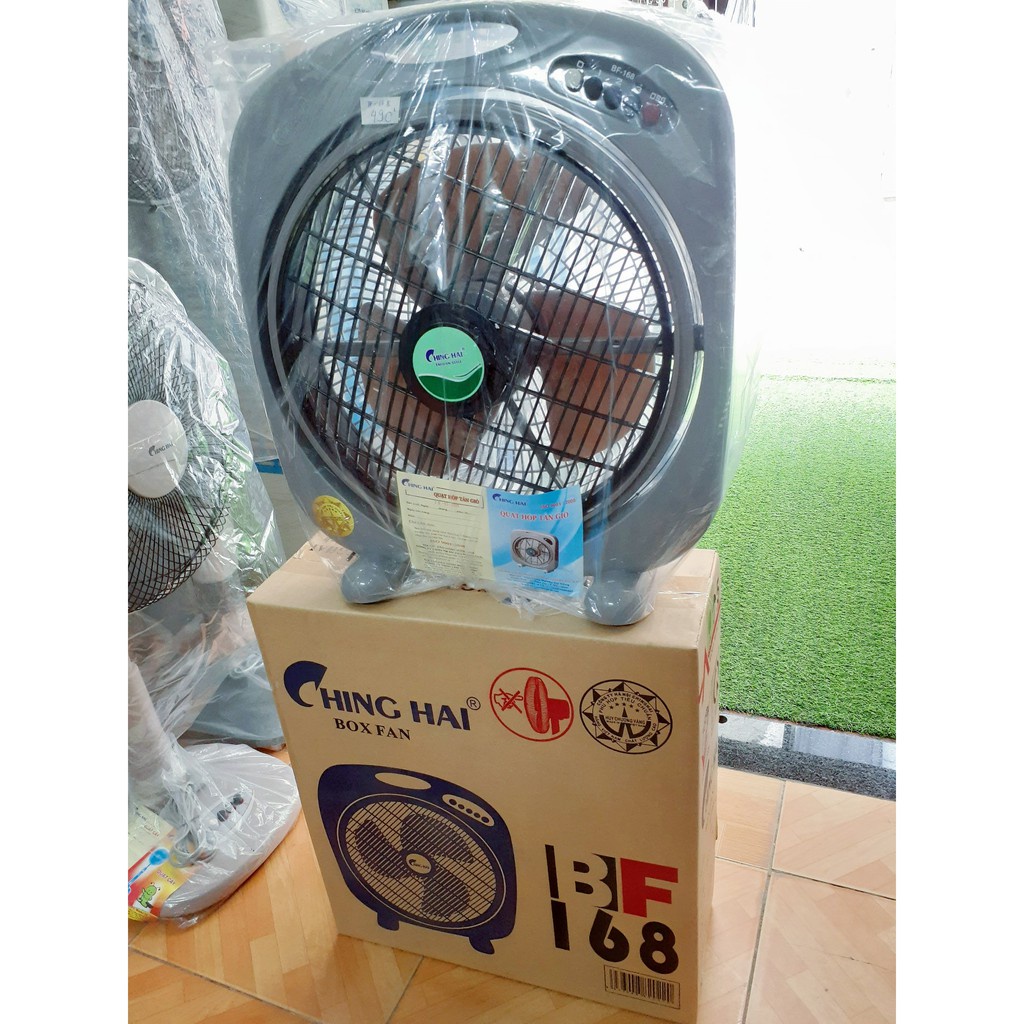 Quạt tản nhiệt cao cấp Chinghai BF168 Hàng chính hãng - Công suất lớn - 3 Tốc độ gió - Làm mát cực nhanh và lạnh