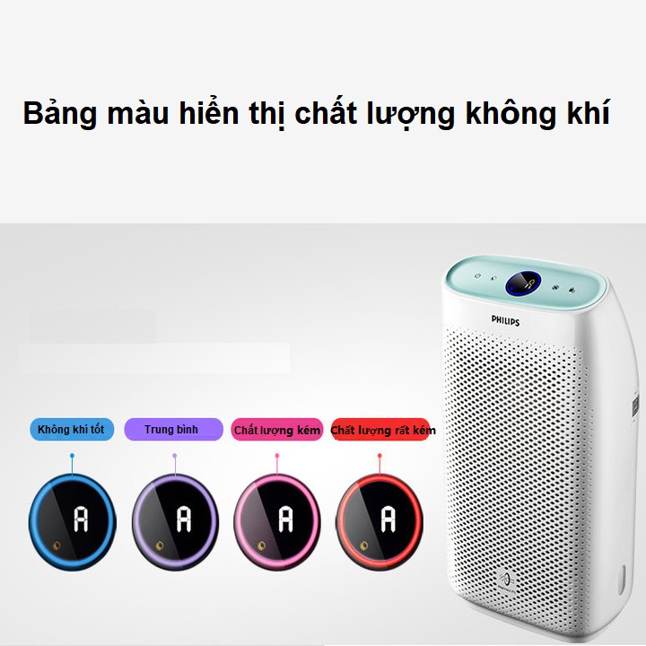 Máy lọc không khí, khử mùi trong nhà cao cấp thương hiệu Philips AC1216 công suất 50W - Bảo hành 12 tháng