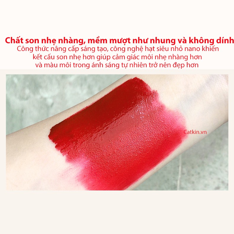 Son kem lì Catkin Velvet mẫu mới 2020 chất mềm mịn dưỡng môi nhiều | BigBuy360 - bigbuy360.vn