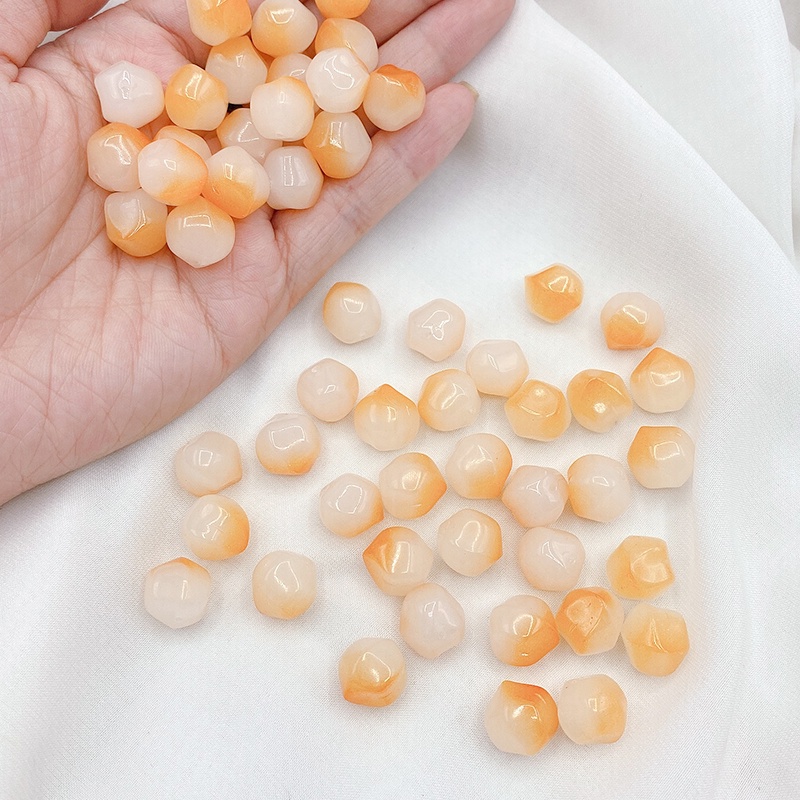 Hạt Ngọc Bích 12mm Màu Gradient diy Làm Phụ Kiện Trang Sức