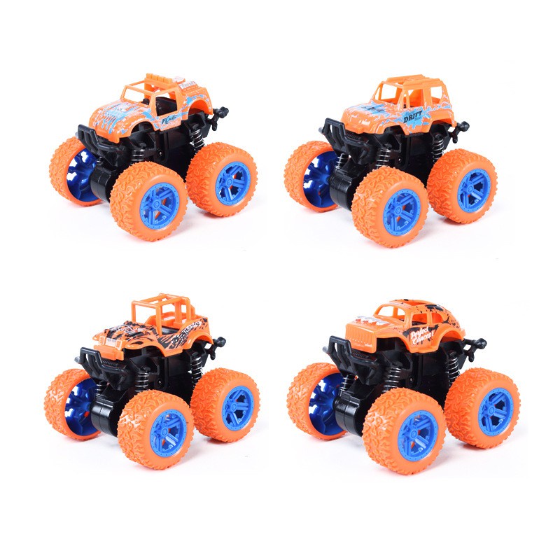 Đồ chơi Xe Ô Tô, Xe Địa Hình Đồ Chơi Quán Tính, Bánh Đà Cho Bé - Có âm thanh rất vui khi chuyện động