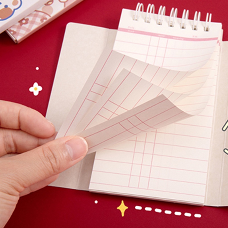 Sổ từ vựng ghi chép chất lượng cao hoạ tiết hoạt hình xinh xắn cho học sinh Creamy SCA716004