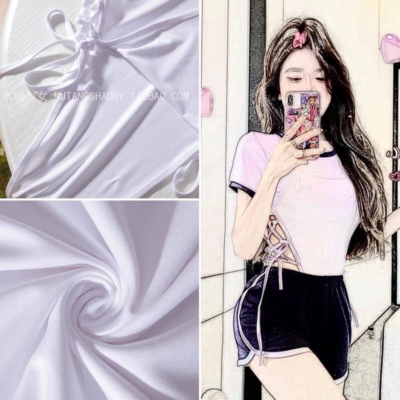 #hót lắm Bộ bodysuit trơn dây rút gợi cảm N55