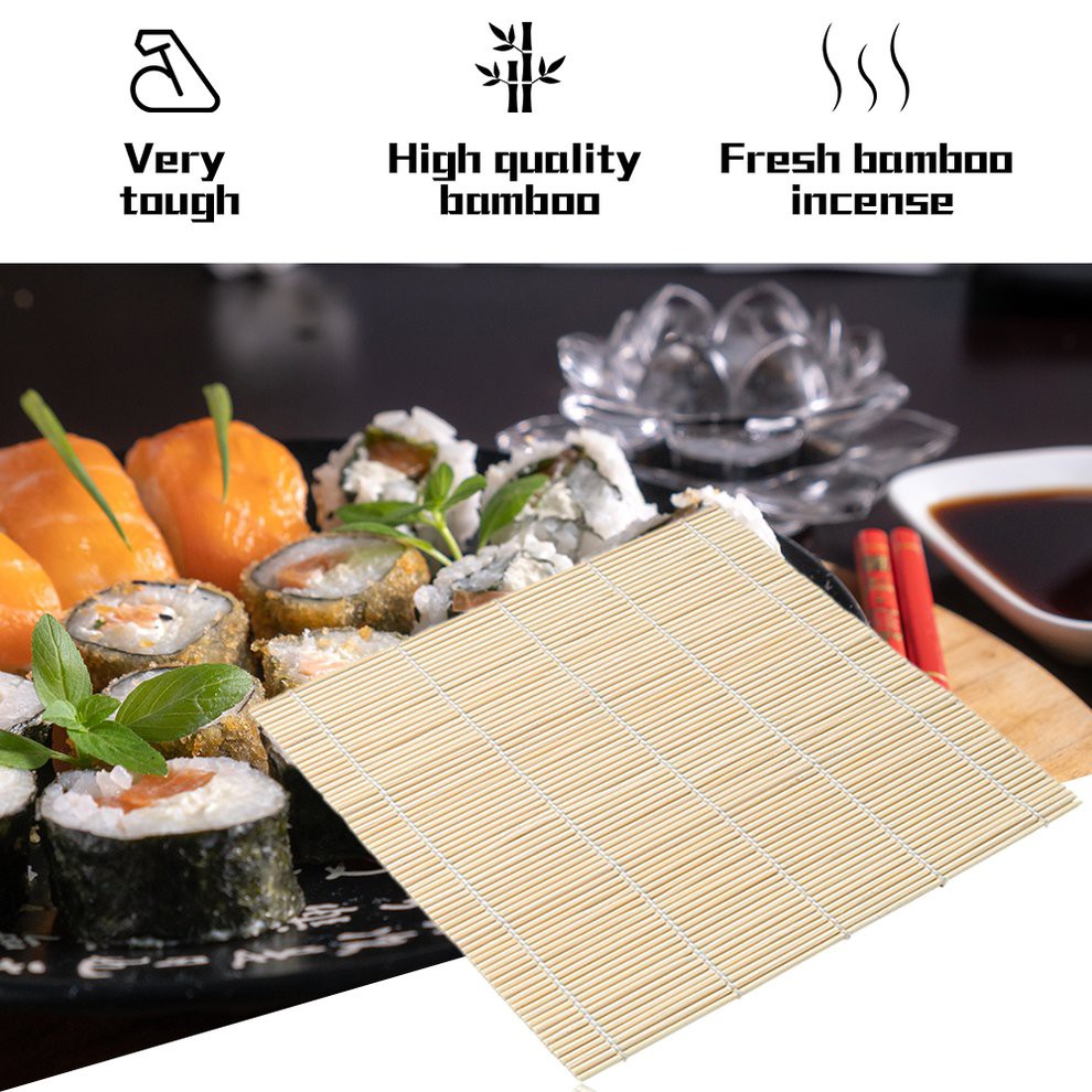 Dụng Cụ Cuốn Sushi Bằng Tre Tiện Dụng