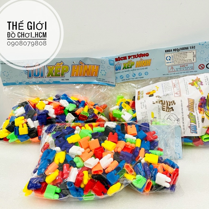 Đồ chơi xếp hình lắp ráp Lego nút lớn dành cho bé yêu.