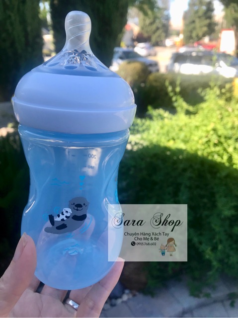 Bình Philips Avent 260ml có hoạt tiết