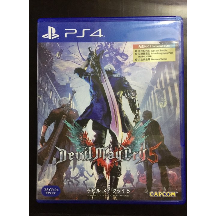 Game PS4 Combo Devil May Cry 5 DMC5 2nd và Crash Team Racing Nitro Fueled CTR (Đua Xe Cáo) Nguyên Se