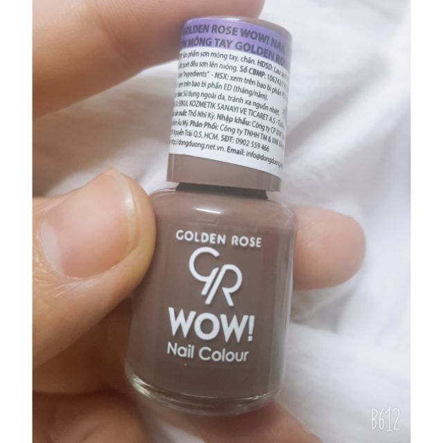 Sơn Móng Golden Rose Wow Nail ColorMàu 47