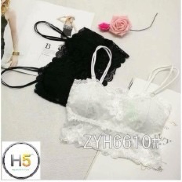 Áo bra ren 2 dây katun 618