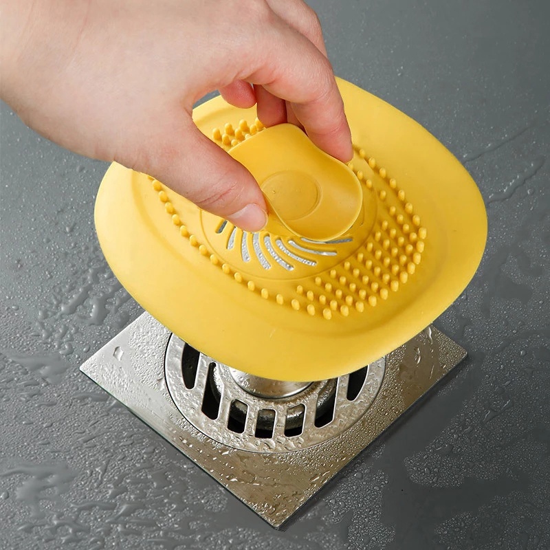 Nắp Lọc Rác/ Tóc Rối/ Rác Thải Bằng Cao Su Thông Dụng Cho Bồn Rửa Nhà Bếp/Phòng Tắm