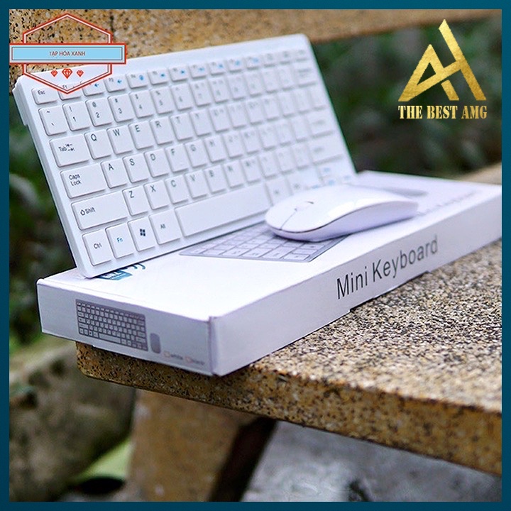 Bộ Combo Bàn Phím Và chuột Chuột Không Dây Mini - Bàn Phím Bluetooth Máy Tính Gaming Laptop Cơ Chuyên Game