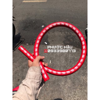 ỐNG DẪN NƯỚC MÁT ( GIẢI NHIỆT ) SAMCO SPORT MÀU ĐỎ DÀI 1 MÉT - HẬU RACING SHOP