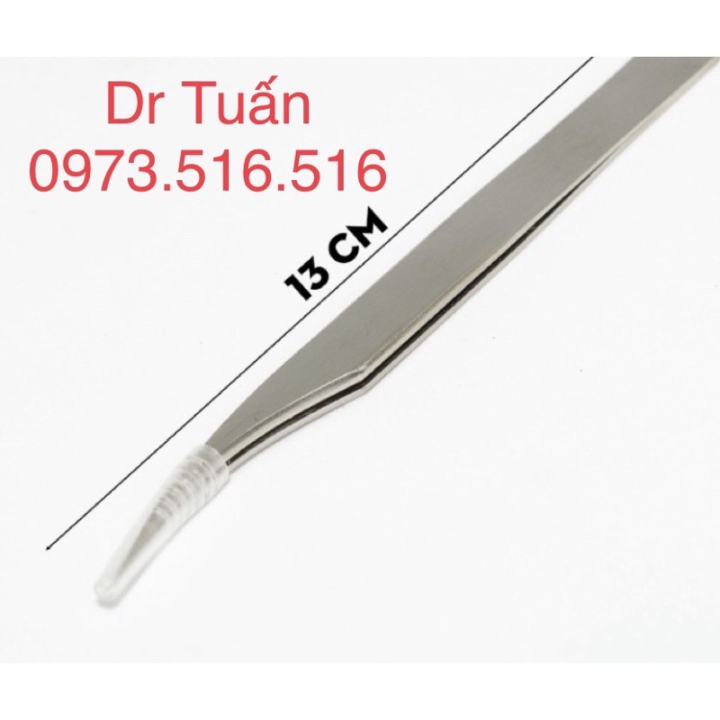 Nhíp tách cá heo, nhíp tách mi cá heo loại 1, dụng cụ nối mi mr Tuấn.