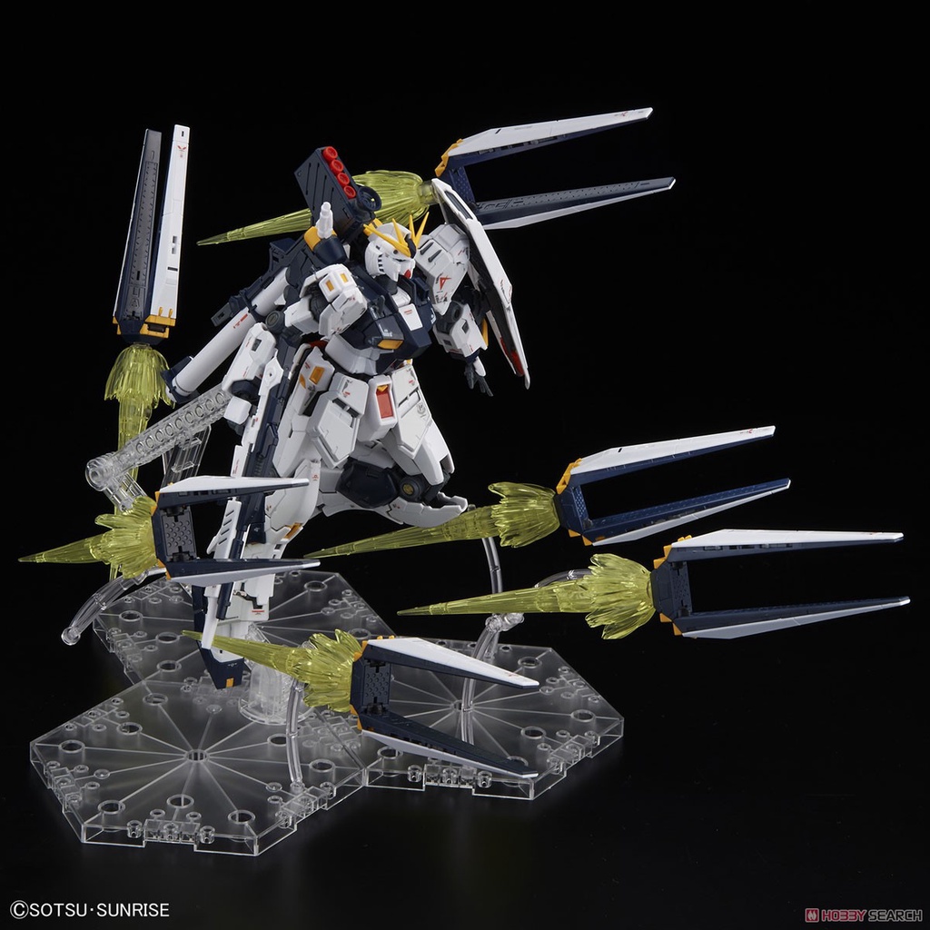 Mô hình lắp ráp Gunpla RG 1/144  Nu + Funnel Effect Gundam Bandai Japan