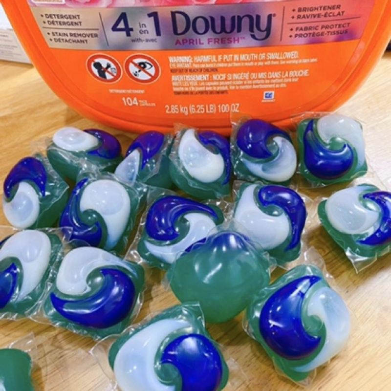 Viên giặt Tide Oxy 104 viên của Mỹ